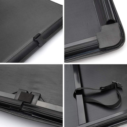 Soft Top T3 Tri-Fold Truck Tonneau Cover Replacement for Toyota Tacoma 2016 2017 2018 2019 2020 2021 | Fleetside 6' Bed | for Models with the Bed Rail System