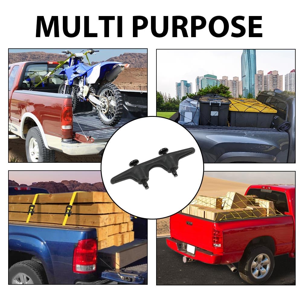 G-PLUS Tie Down Hooks Set of 4 with Bolts Compatible with Dodge Ram 2500 New Body Style 2002-2008 2019-2020 55276735AB