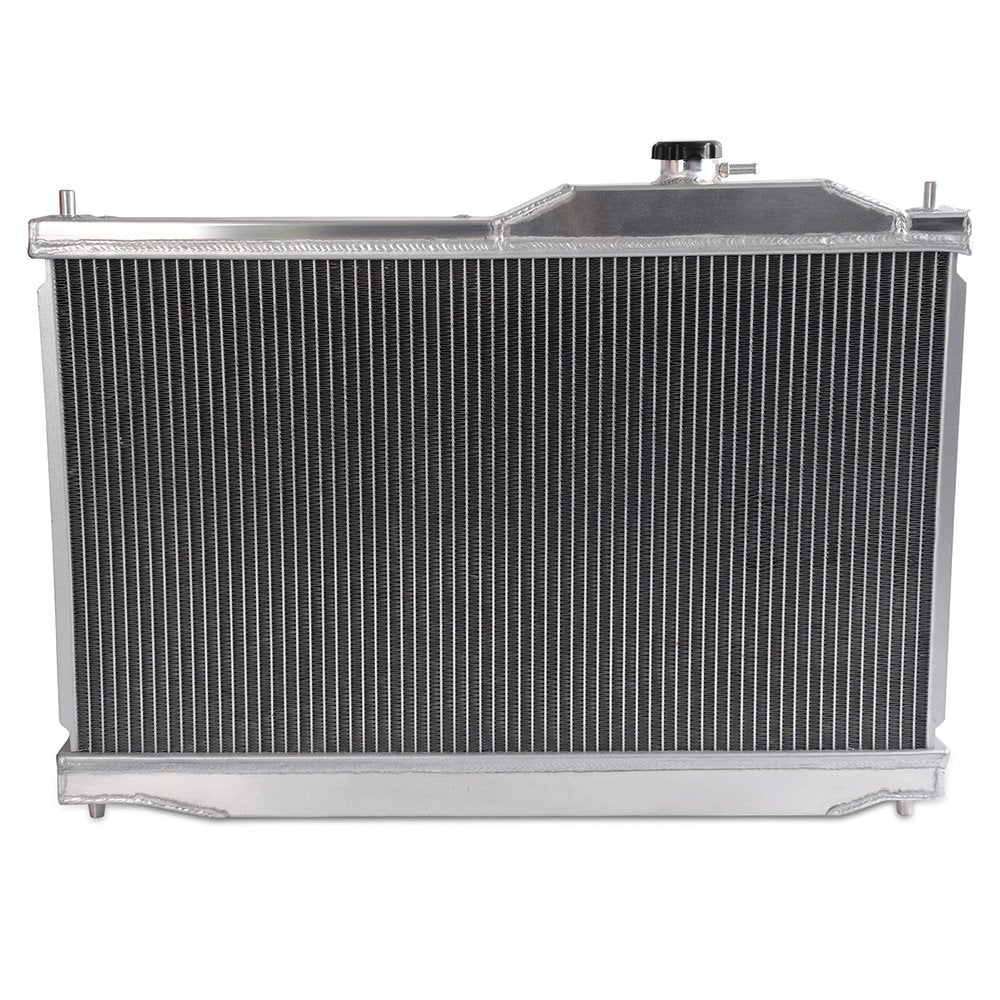2 Row Aluminum Racing Radiator Stop Leak Compatible For Honda S2000 2.0L/2.2L 2000-2005 MANUAL