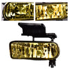 G-PLUS Fog Lights Lamp Left Right Compatible With 1999-2002 Chevy Silverado 1500/2500/Fit 2001 2002 Chevy Silverado 3500/Fit 2000-2006 Tahoe Suburban faros antiniebla(Yellow)