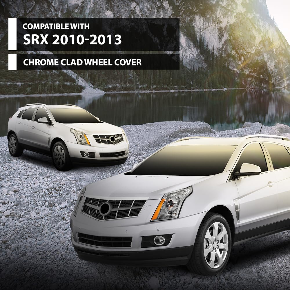 G-PLUS 20" Chrome Clad Wheel Cover Compatible with Cadillac SRX 2010 2011 2012 2013 22770789
