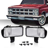 G-PLUS Front Turn Signal Light Assembly Compatible with Chevy Suburban 1981-1982 Fit Chevy Blazer PU Fit GMC Jimmy Suburban PU Driver Left Passenger Right Side Clear Lens