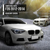 G-PLUS Headlight Lens Cover Compatible with BMW F20 2012-2014 Left & Right Pair Front Headlamp Lens Cover Clear