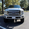G-PLUS Fog Lights Kit Compatible With 2011-2015 Ford F250 F350 F450 F550 Superduty, Driving Fog Lamps Wiring & Bezel Kit (Smoky Lens) neblineros para autos delantero faros antiniebla