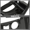 G-PLUS Double Din Radio Center Dash Bezel Kit, Compatible with Chevy Corvette C5 1997 1998 1999 2000 2001 2002 2003 2004 Carbon Fiber Black 10407815