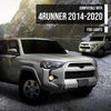 G-PLUS Fog Lights & Lamps Bezel Trim Surround Covers Compatible with Toyota 4Runner TRD SR5 2014-2020 5212735100, 5212835080 Black
