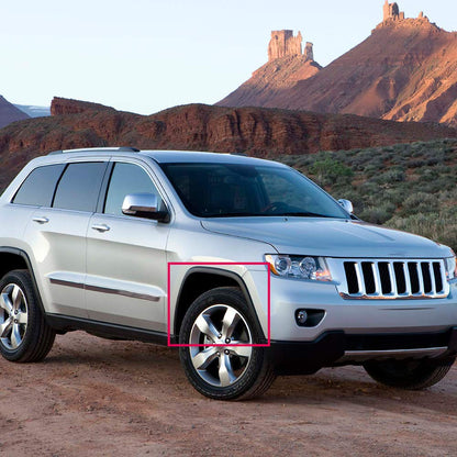 G-PLUS Front Right Fender Flare Fender Trim Compatible with Jeep Grand Cherokee 2011-2016 Wheel Arch Molding Trim