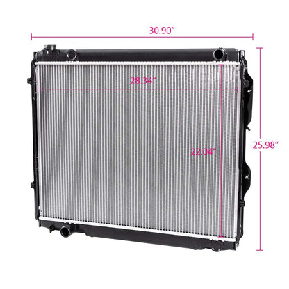 G-PLUS Aluminum Cooling Radiator Compatible With 2000-2006 Toyota Tundra 3.4L 4.0L V6