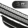 G-PLUS Front Bumper Radiator Lower Grille and Grill Fog Light Cover Compatible with Volkswagen Passat 2012-2015 561853665E 561853666C 561853677