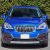 G-PLUS Projector Fog Lights Compatible With 2008-2017 Chevy Saturn Malibu Buick Envision/2008-2013 CTS (NOT Fit V models) LH/RH Driving Fog Lamp