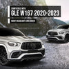 G-PLUS Headlight Lens Cover Compatible with Benz GLE W167 2020 2021 2022 2023 Right Side Front Headlamp Lens Cover Clear