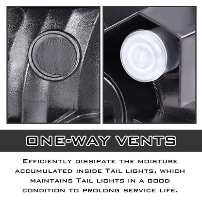 G-PLUS Rear Tail Light Compatible with Toyota Tacoma 2016 2017 2018 2019 2020 2021 2022 2023, Dark Red Rear Brake Lamp,Luces Traseras Right Passenger