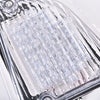G-PLUS 1Pair Amber LED Turn Signal Lights Compatible with Kenworth 2008 & Older K300 T300 T330 T600 Front LH & RH Side Marker Turn Signal Corner Lights Parking Lights Assembly K256-509 P54-1038 White