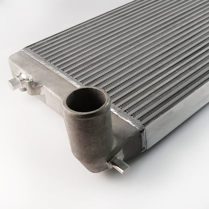 G-PLUS Bolt-On Aluminum Side Mount Intercooler Compatible With 2002-2005 VW Compatible With JETTA GOLF GTI MK4 1.8T Turbo Kit