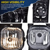 G-PLUS Fog Light Lamp Compatible with 2005-2007 Ford F250 F350 F450 F550 Super Duty / 2005 Ford Excursion Clear Lens Running Lights