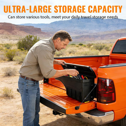 G-PLUS Truck Bed Storage Box Tool Box Compatible With 2017-2020 Ford F250 F350 Super Duty,Tool Box Passenger Side