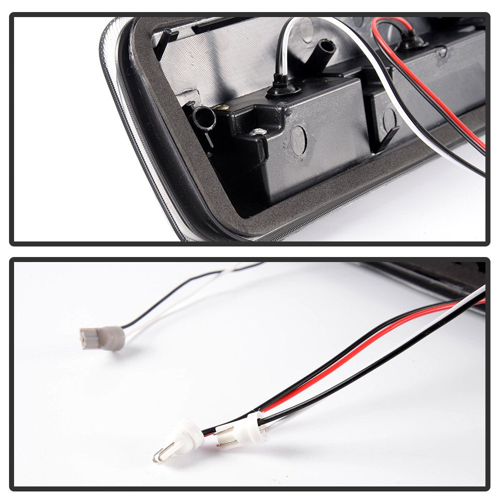 G-PLUS Rear Third Brake LED Tail Light Compatible With 2004-2008 Ford F150 Explorer 3RD Cargo Lamp, Clear Lens