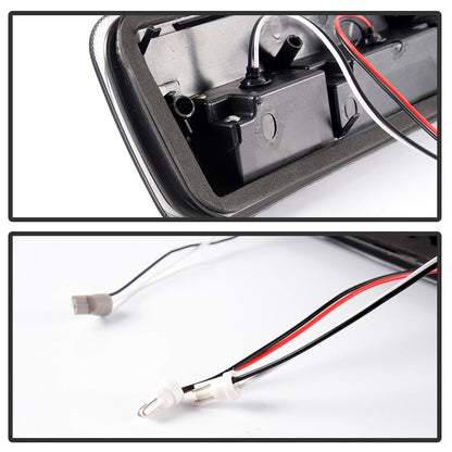 G-PLUS Rear Third Brake LED Tail Light Compatible With 2004-2008 Ford F150 Explorer 3RD Cargo Lamp, Clear Lens