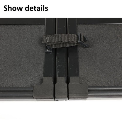 G-PLUS T3 Tri-Fold Hard Lock 5Ft Truck Tonneau Cover Replacement for 2005-2015 Tacoma | 60" Standard Short Bed | for Flareside & Stepside Style Model Only