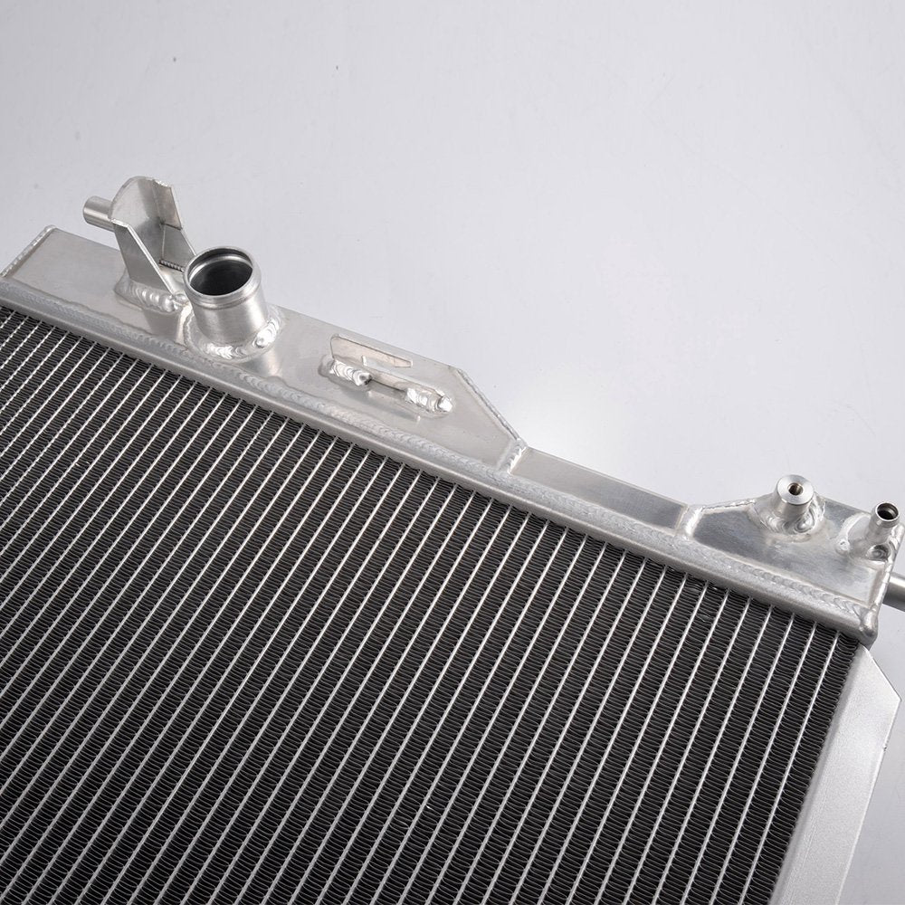 2 Row Aluminum Racing Radiator Stop Leak Replacement For FORD MUSTANG GT/SHELBY MT/MANUAL 4.0L-5.4L 2005-2014