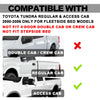 G-PLUS Tail Lights Assembly Left & Right Side Compatible with Toyota Tundra Regular Cab & Access Cab 2000-2006 Fit for Fleetside Bed Model 815600C010, 815500C010 Luces Traseras