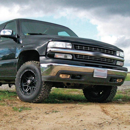 G-PLUS Fog Light Lamps Compatible with Chevy Silverado 1500 2500 1999-2002 / Fit Tahoe Suburban 2000-2006 / Fit Silverado 3500 2001-2002 Fog Light Lamps w/Bulbs Smoke Color 1 Pair (Smoky)