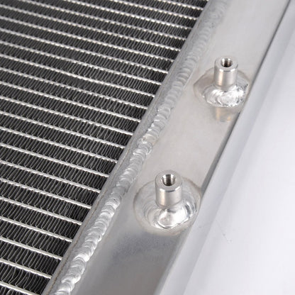 2 Row Core Full Aluminum Racing Radiator Replacement For Mitsubishi Eclipse GS-T GSX TURBO 2 Gen 1995-1999 / For Eagle Talon MT/MANUAL 1995-1999 Only