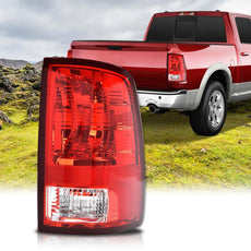 G-PLUS Tail Light for Dodge Ram 1500 2009-2018 Passenger Side Red Lens Product Image