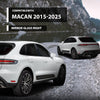 G-PLUS Mirror Glass Passenger Right Side Compatible with Porsche Macan 2015 2016 2017 2018 2019 2020 2021 95B857522J White