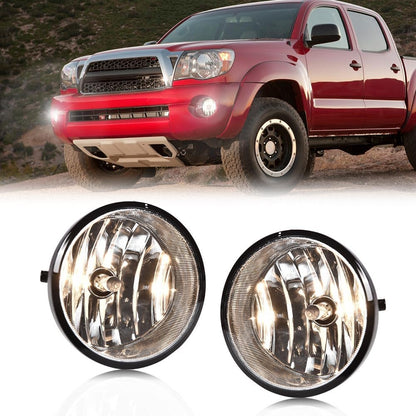 G-PLUS Front Bumper Fog Lights Assembly Compatible With Toyota Tacoma 2005 2006 2007 2008 2009 2010 2011 neblineros para autos delantero faros antiniebla