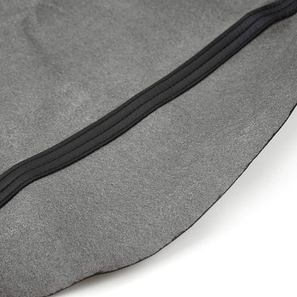 G-PLUS Gray Leather Center Console Lid Armrest Cover Compatible with 2009-2015 Honda Pilot (Leather Skin Only) Black