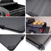 G-PLUS Lock Solid Hard Tri-Fold Tonneau Cover Compatible with Chevy Colorado/GMC Canyon 5' Extra Short Bed 2015-2021 Cargo Truck Bed Cover