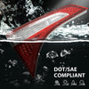 G-PLUS Inner Tail Light Brake Lamp Left Driver Side Compatible with Toyota Corolla 2014 2015 2016 TO2802114 8159002510 81590-02510