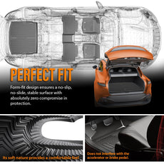 G-PLUS TPE Floor Mats Fit Honda CR-V 2023-2025(Include Hybird) Black Product Details