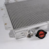 3 Row Core Full Aluminum Racing Radiator Replacement For Jeep Wrangler TJ YJ GM For Chevy V8 Conversion 1987-2006 1988 1989 1992 1993 1996 1997 1998 2002