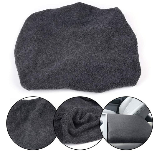 G-PLUS Center Armrest Console Lid Cover Compatible with 2014-2020 Ford F150 F250 F350 Dark Grey