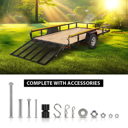 G-PLUS 1set Trailer Tailgate Liftgate Ramp Lift Assist System Fit Wide Range of Trailers,Fit 350 pounds Trailers with Side Rails Between 10 and 24 inches, Tailgate Heights Between 4 and 6 feet