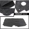G-PLUS Hood Insulation Pad 1/2" with Clips Compatible with Chevy GMC C1500 C2500 C3500 and Suburban 1988-1998