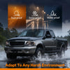 G-PLUS Headlights Assembly with Bulbs, Compatible with Ford Expedition 1997-2002/Fit Ford F150 1998-2003/Fit F250 1997-1999 Bumper Headlamp, Clear lens Black Housing Amber Reflector