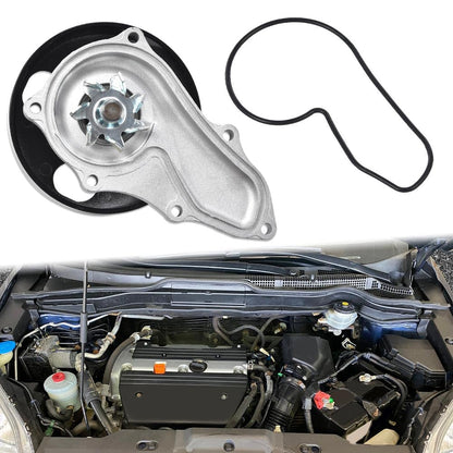 G-PLUS Engine Coolant Water Pump Compatible with Acura TSX 2004-2008/Fits Honda Accord L4 2.4L 2003-2007/Fits Honda CRV 2007-2009/Fits Honda Element 2003-2011 19200RAAA01 19200RAD003 AW9461