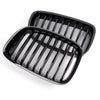 Gloss Black Front Hood Kidney Grille Grill Compatible For BMW F07 5 Series GT 535iGT 550iGT 2012+