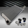 G-PLUS Bolt-On Aluminum Side Mount Intercooler Compatible With 2002-2005 VW Compatible With JETTA GOLF GTI MK4 1.8T Turbo Kit
