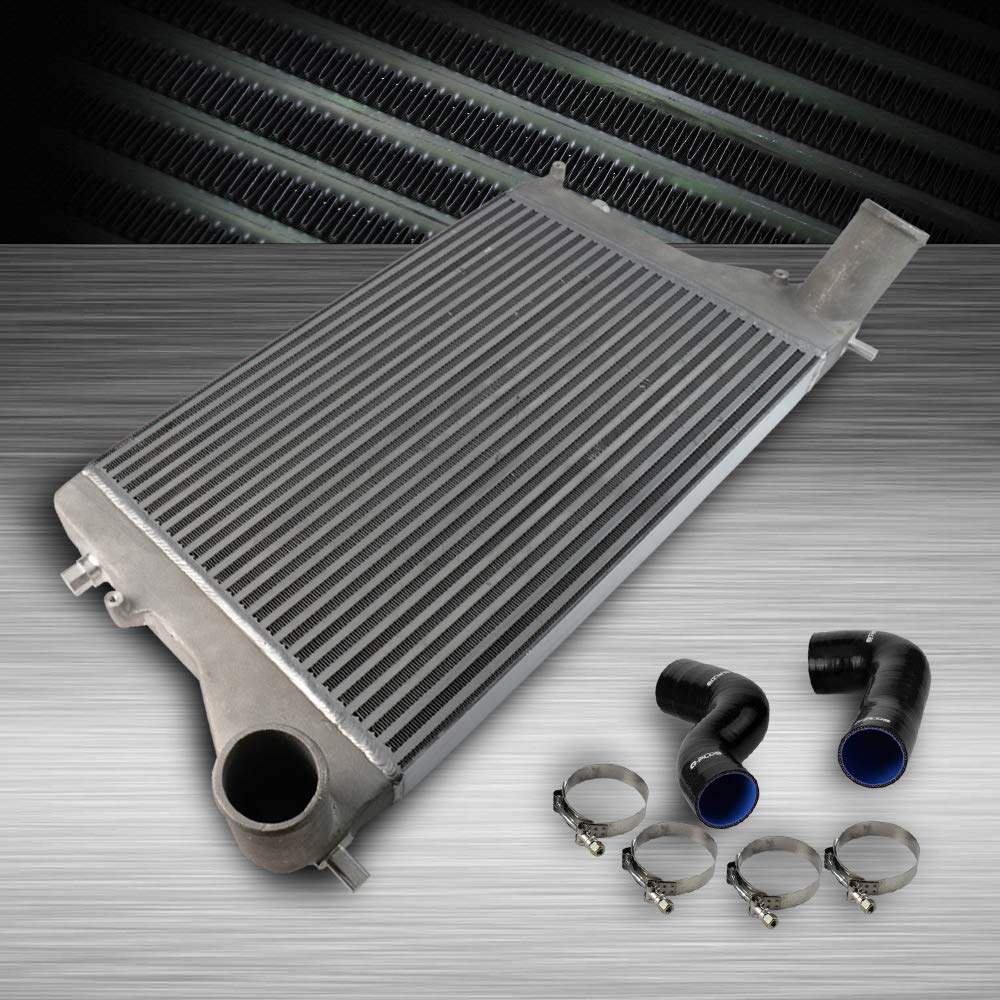 G-PLUS Bolt-On Aluminum Side Mount Intercooler Compatible With 2002-2005 VW Compatible With JETTA GOLF GTI MK4 1.8T Turbo Kit