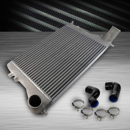 G-PLUS Bolt-On Aluminum Side Mount Intercooler Compatible With 2002-2005 VW Compatible With JETTA GOLF GTI MK4 1.8T Turbo Kit