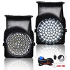 G-PLUS Bumper Fog Lights Pair Compatible With GMC Sierra 2003-2007 Pickup Truck (Smoky Lens + Wire Harness)