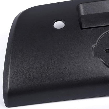 G-PLUS Tailgate Handle with Bezel Keyhole Replacement for 2001-2004 Nissan Frontier Textured Black Lift Gate Rear Outside Latch Replacement 906069Z400, 906068Z400