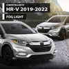 G-PLUS LED Fog Lights w/Wiring + Switch + Covers Set Compatible with Honda HRV HR-V Sport Utility 4-Door 2019-2022 71106T7AJ10,HO1038158,HO2603104 Black
