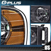 G-PLUS Headlights Assembly Compatible with Dodge Ram 1500 2500 3500 2002-2005 Bumper Headlamp, Clear lens Black Housing Amber Reflector