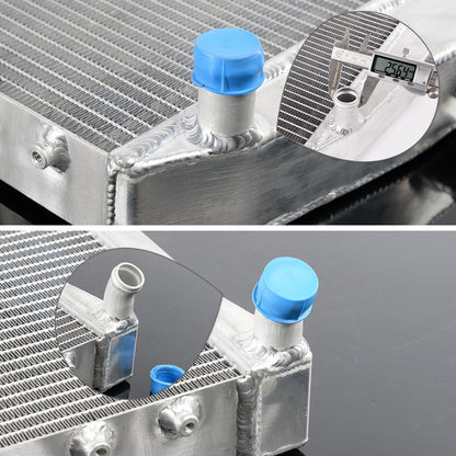 2 Row Core 50mm Racing Aluminum Radiator Stop Leak Compatible For AUSTIN ROVER MINI COOPER 1275 MT 1967-1991