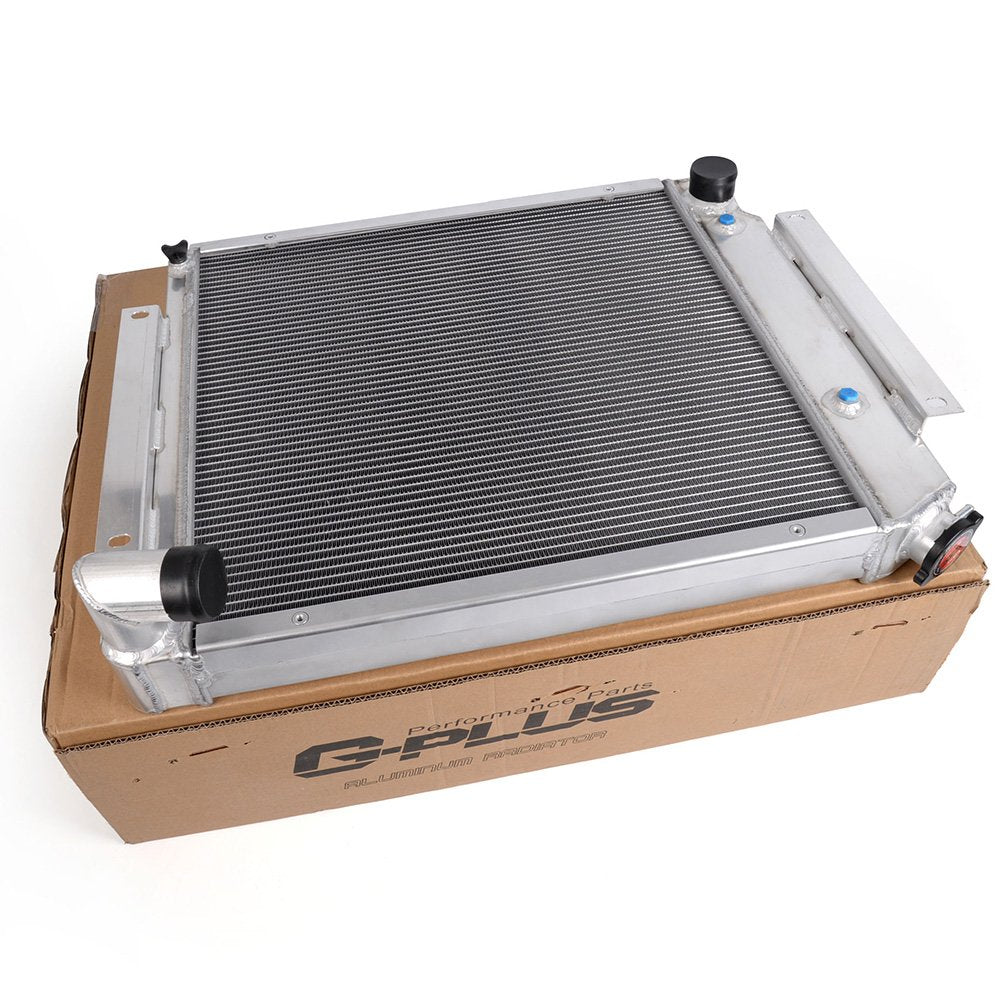 2 Row Aluminum Racing Cooling Performance Radiator Replacement For International Harvester Scout II Truck/Pickup V8 1970-1981